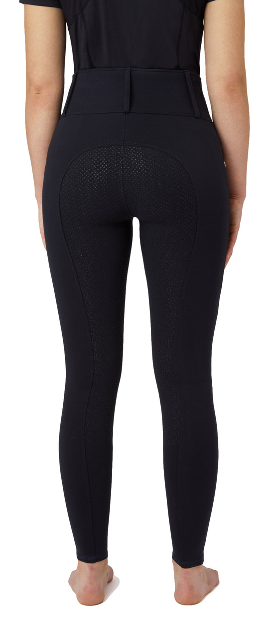 Horze Lucinda Womens High Waist Full Seat Tights image 