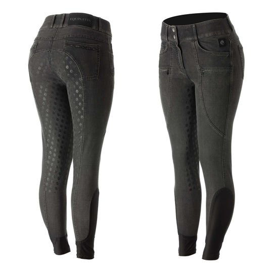 Equinavia Helena Womens Denim Full Seat Breeches image 