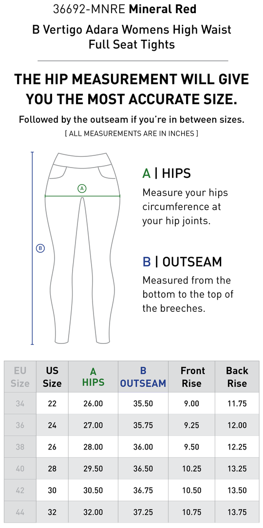 Size chart: Women&