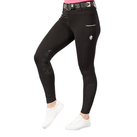 Equinavia Astrid Womens Pull On Knee Patch Breeches image 