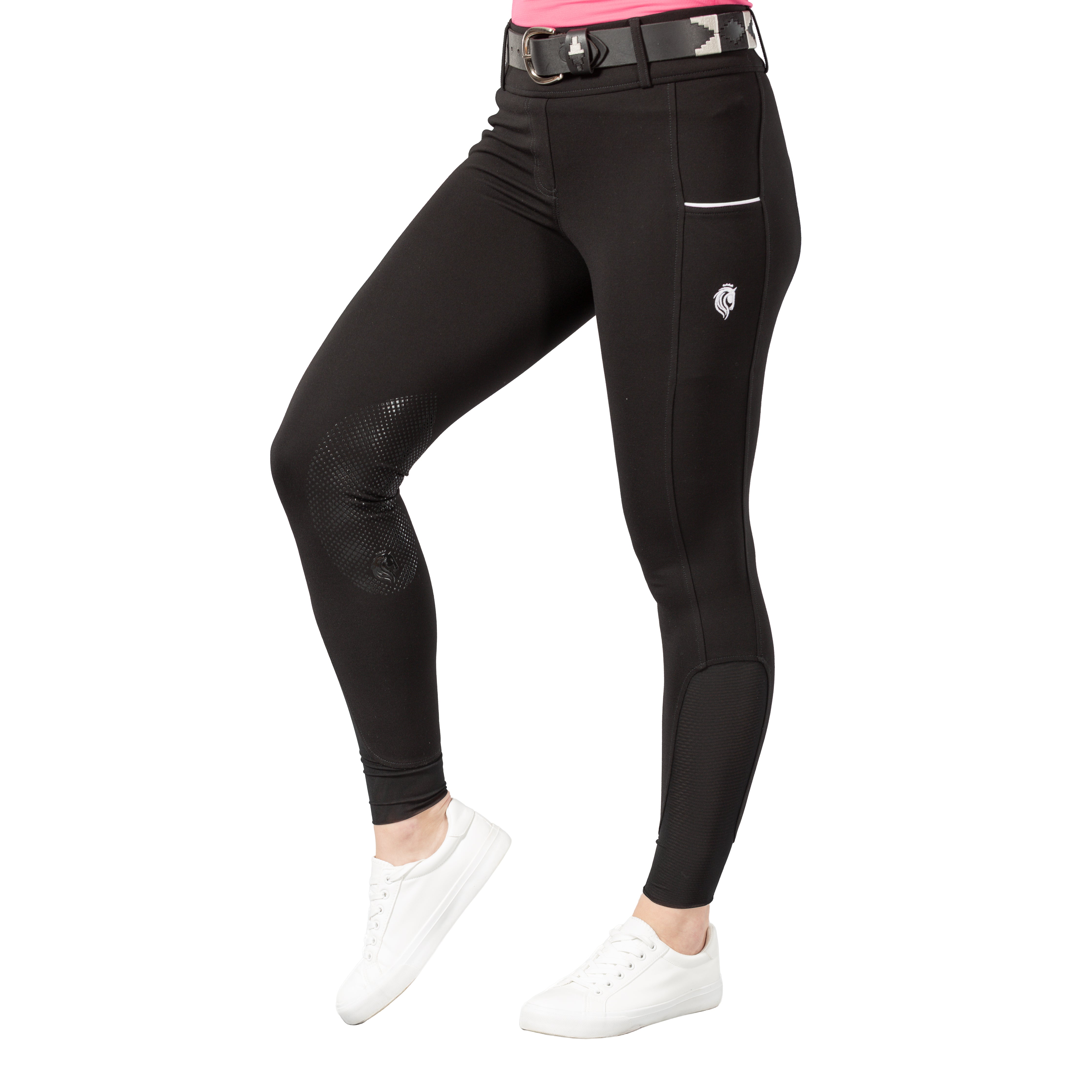 Equinavia Astrid Womens Pull On Knee Patch Breeches image #1