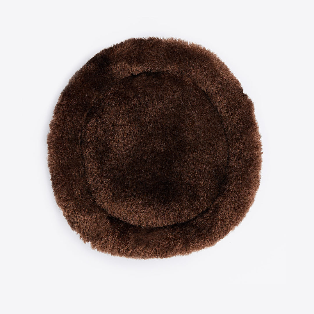 Horze Narvik Faux-Fur Breastplate Pad image #1