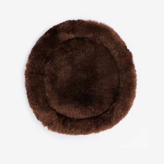 Horze Narvik Faux-Fur Breastplate Pad image 