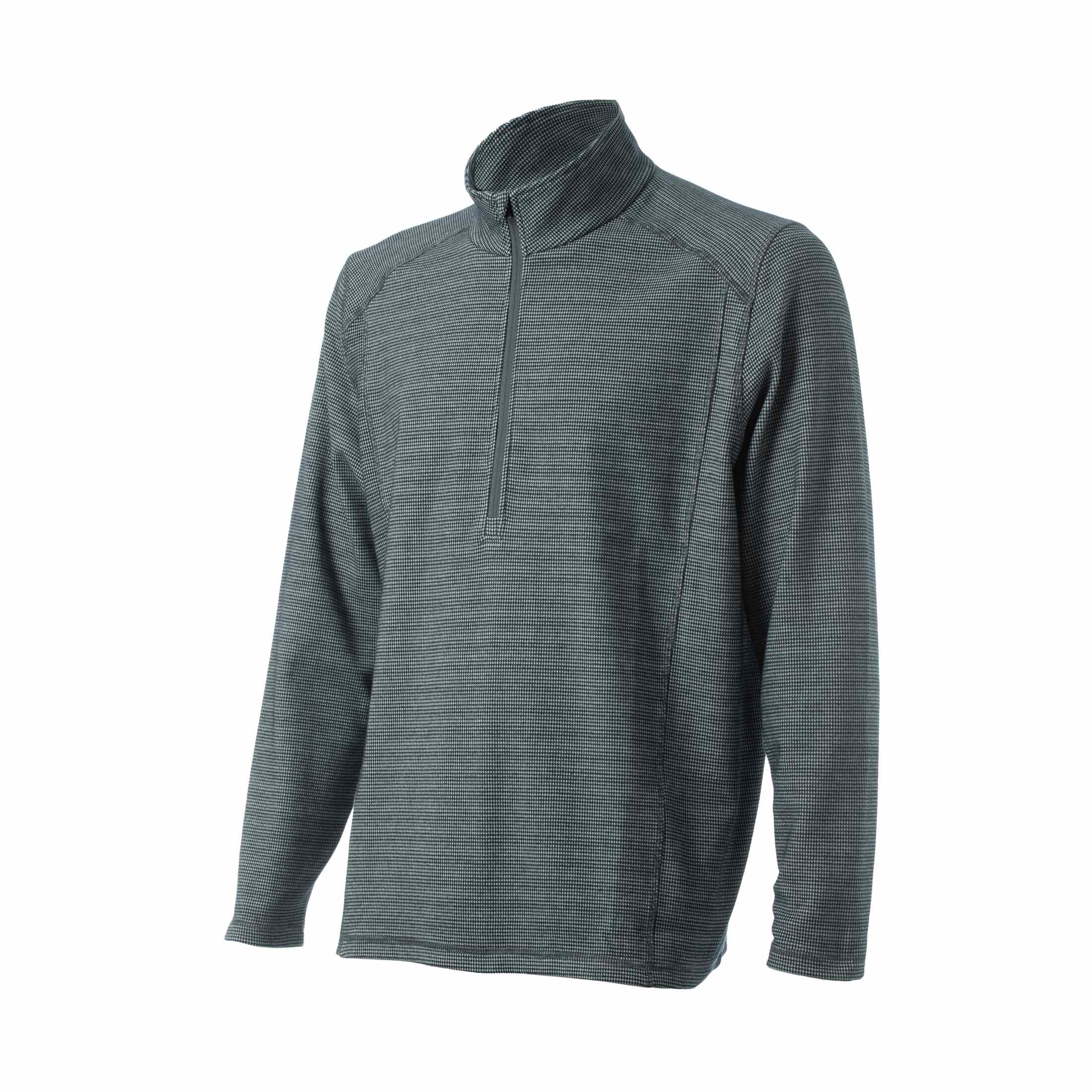 Equinavia Nils Mens Houndstooth Quarter Zip image #1