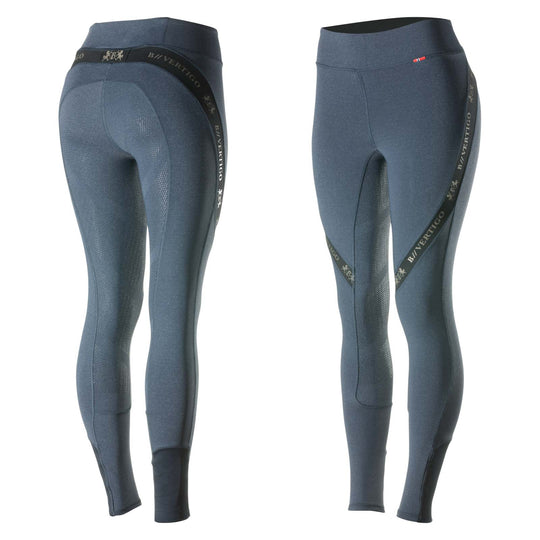 B Vertigo Jenny Womens Silicone Full Seat Riding Tights image 