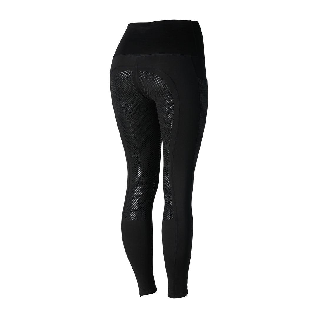 Horze Ramona Womens Reflective High Waist Winter Riding Tights image 