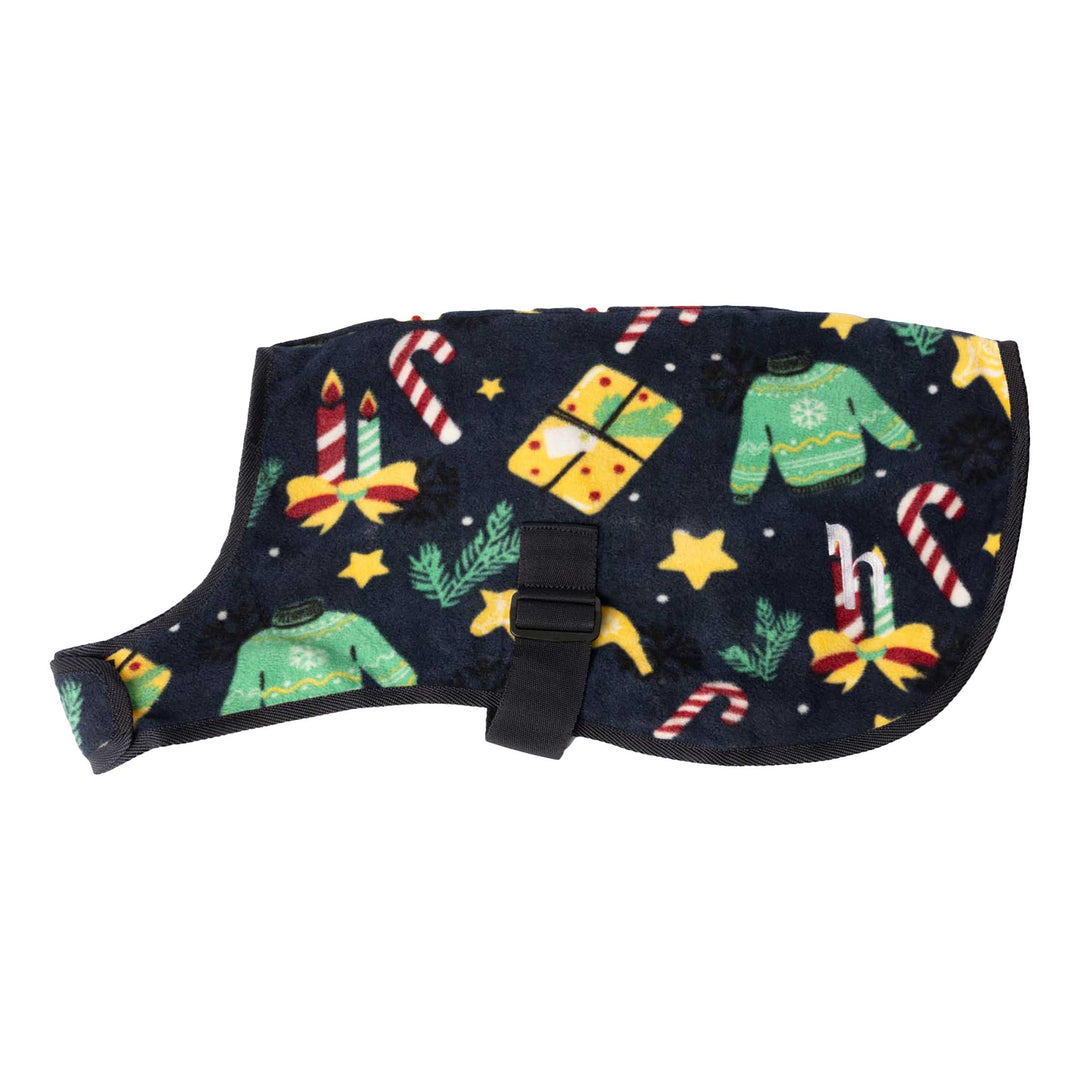 Horze Santa Dog Fleece Coat image 