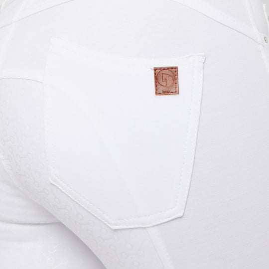 Horze Tara Womens High Waist Silicone Full Seat Breeches image 