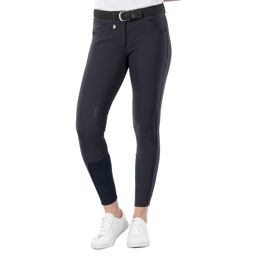 Horze Grand Prix Womens Silicone Knee Patch Breeches image 