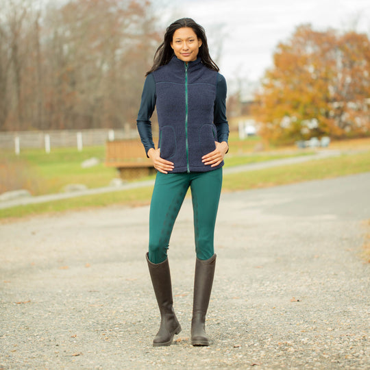 Equinavia Emma Womens Teddy Fleece Vest image 