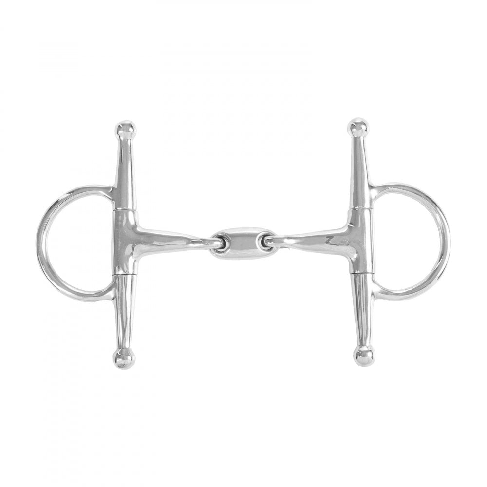 Horze Oval Link Joint Full Cheek Snaffle Bit image #1