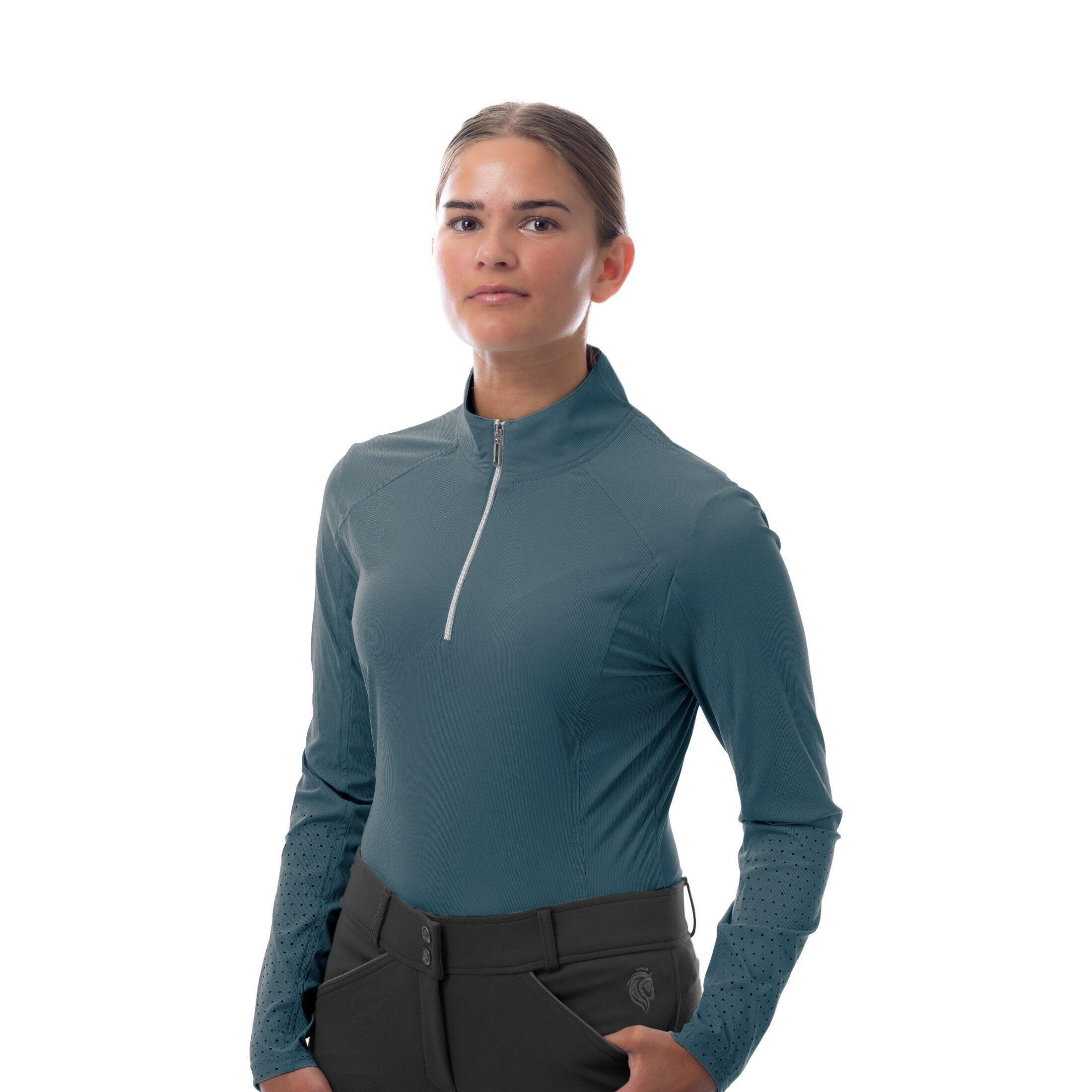 Equinavia Alexandra Womens Ribbed Training Shirt image #1