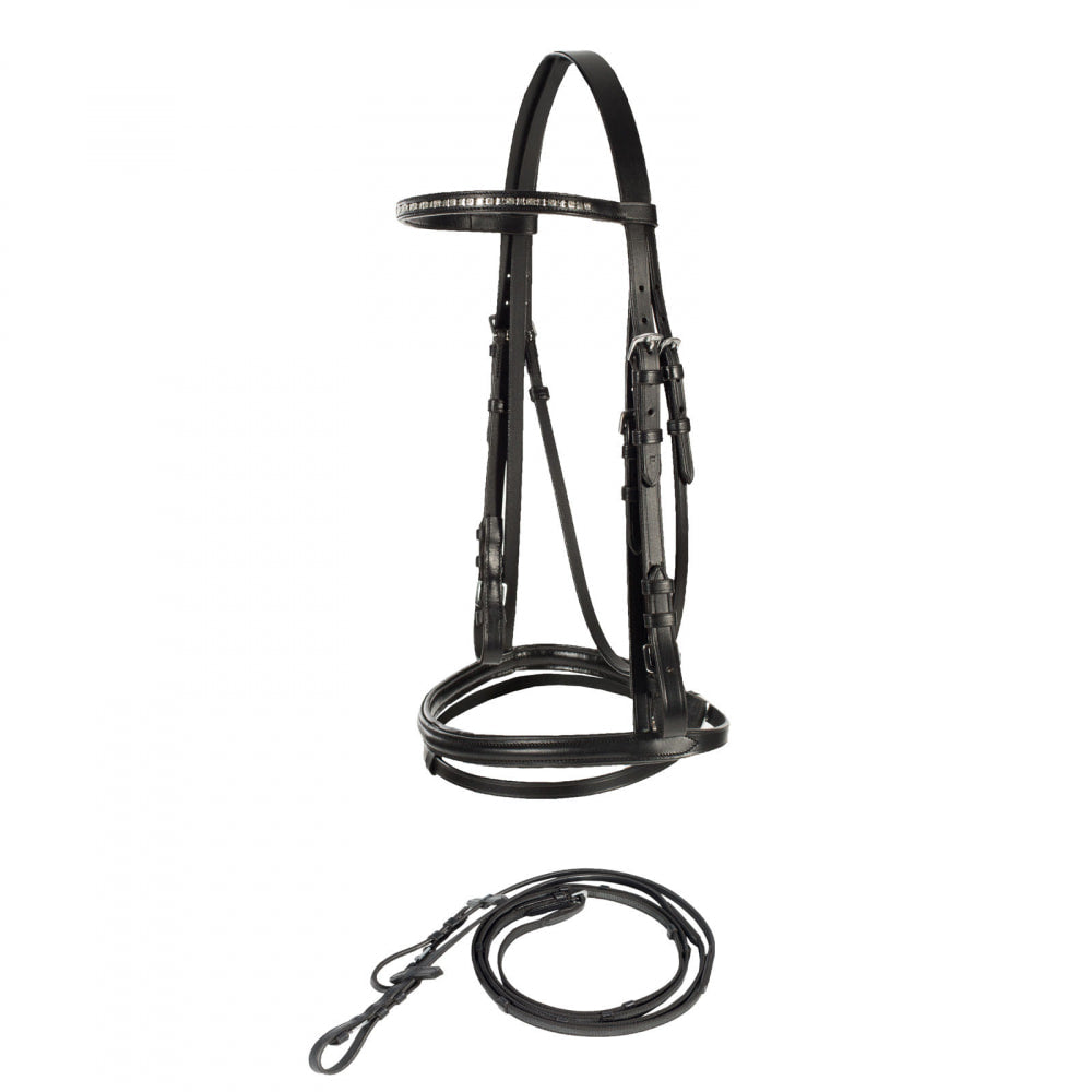 Horze Weston Flash Bridle w/ Reins image #1