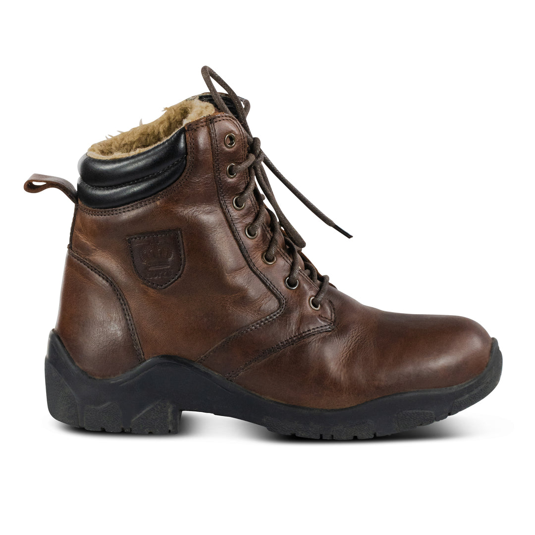 Horze Water Resistant Winter Leather Boots image 