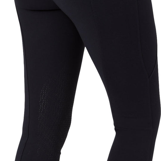 Horze Lucinda Womens High Waist Knee Patch Tights image 
