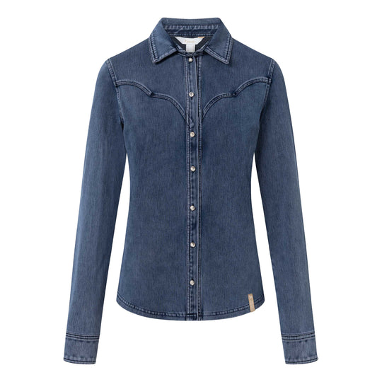 Horze Ulrika Womens Western Stretch Shirt image 
