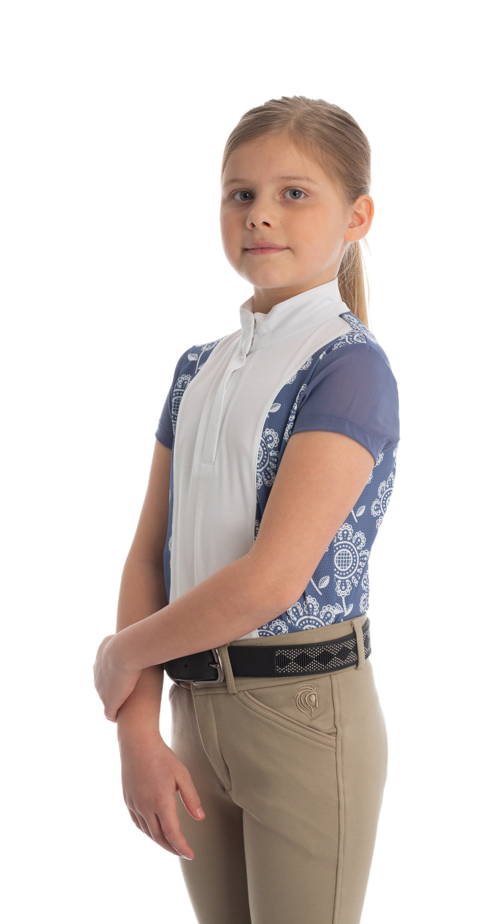 Equinavia Charlotte Kids Short Sleeved Show Shirt image #2