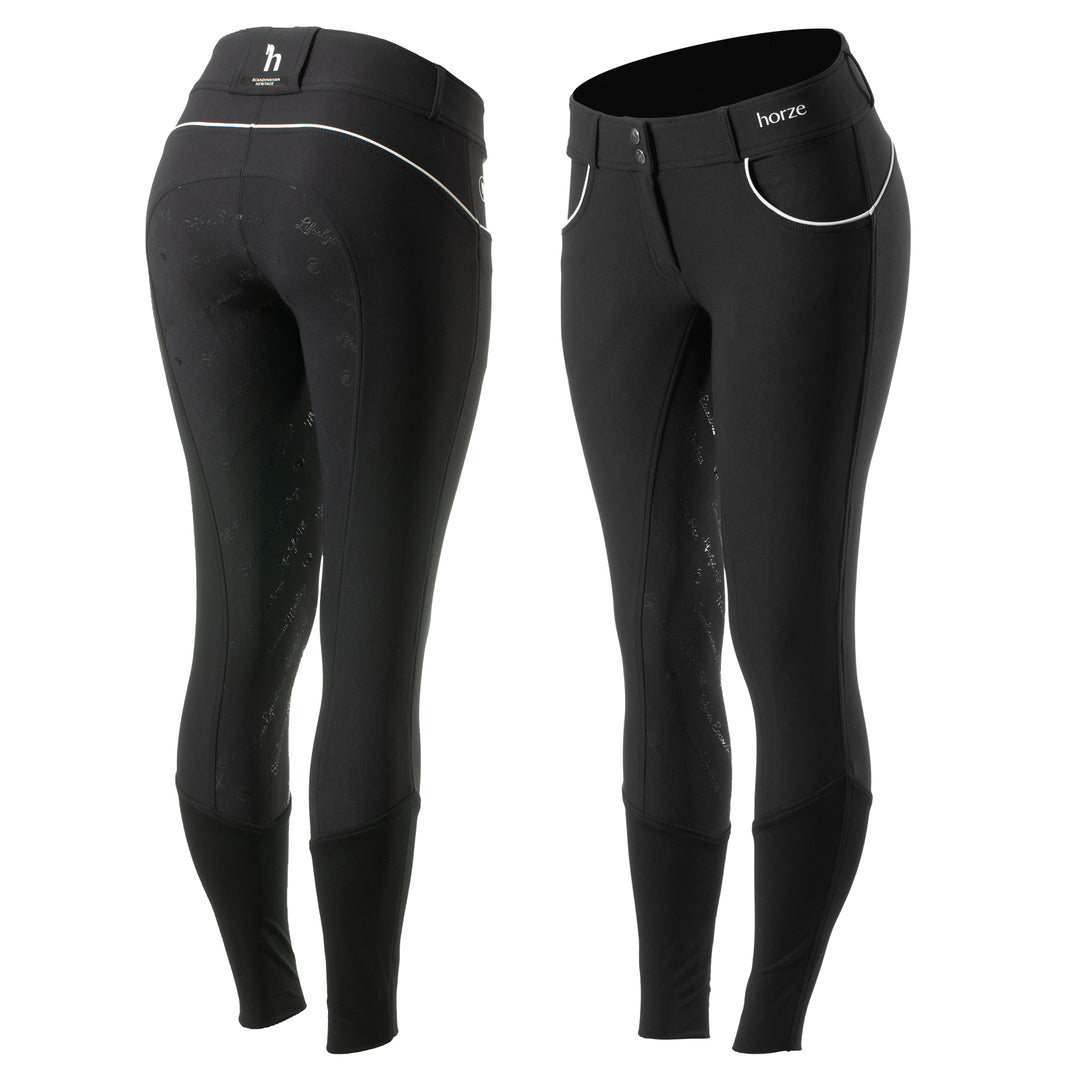 Horze Nordic Womens Performance Silicone Full Seat Breeches image #1