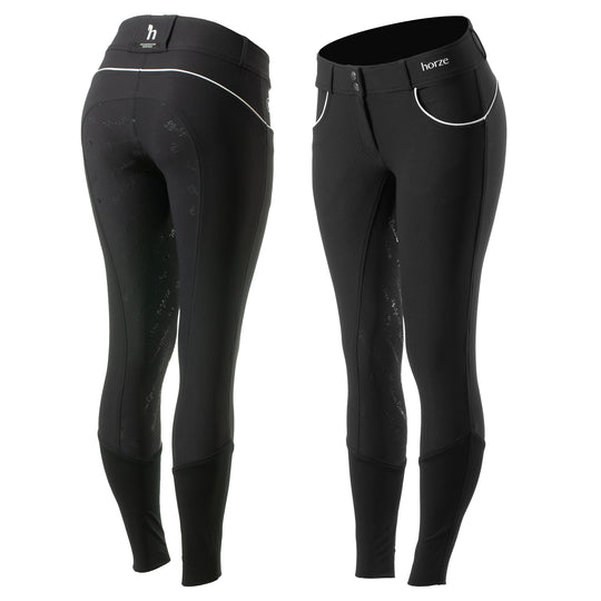Horze Nordic Womens Performance Silicone Full Seat Breeches image 