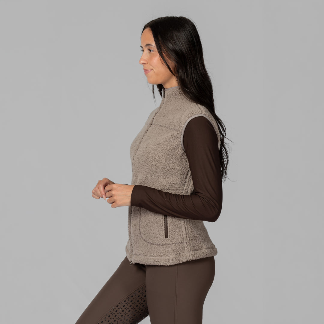 Equinavia Emma Womens Teddy Fleece Vest image 