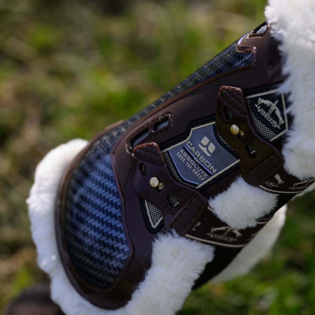 Veredus Carbon Gel Absolute Save the Sheep Front Tendon Boots image 