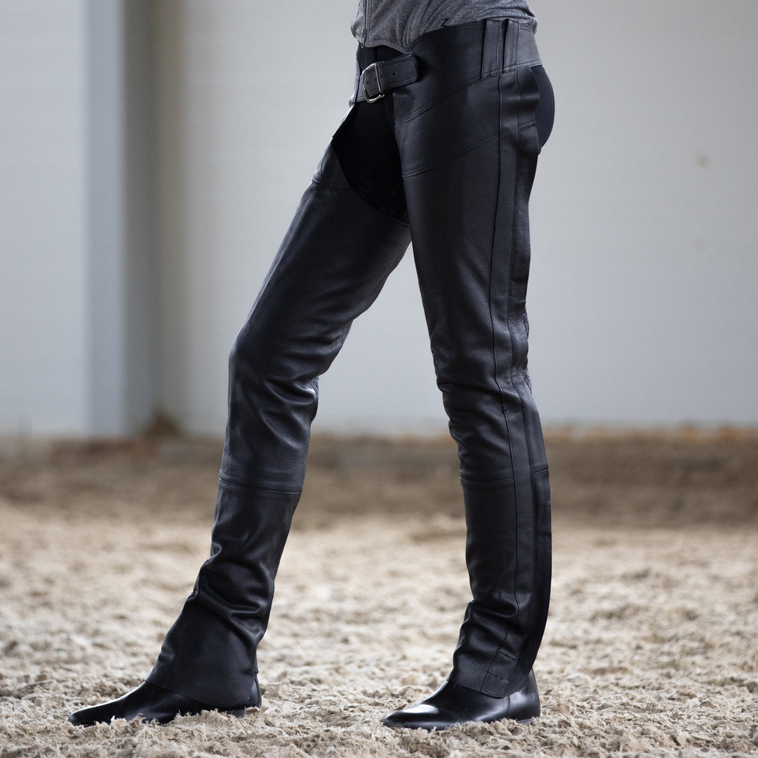 Horze Blake Leather Full Chaps image 