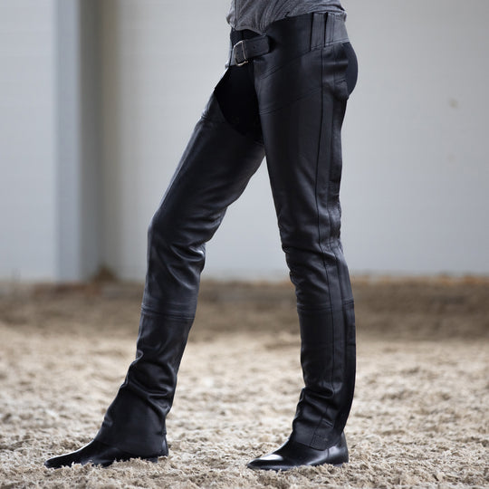 Horze Blake Leather Full Chaps image 