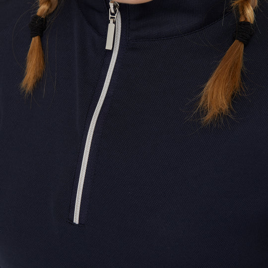 Horze Fia Kids Long Sleeved Training And Show Shirt image 