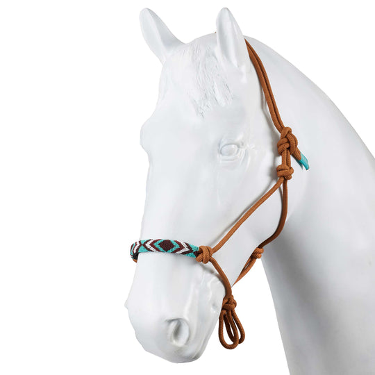 Horze Beaded Rope Halter image 
