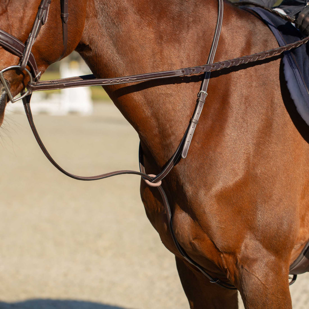 Equinavia Valkyrie Fancy Stitched Standing Martingale image 