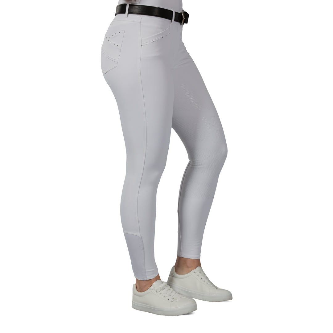 B Vertigo Olivia Womens Silicone Full Seat Breeches image 