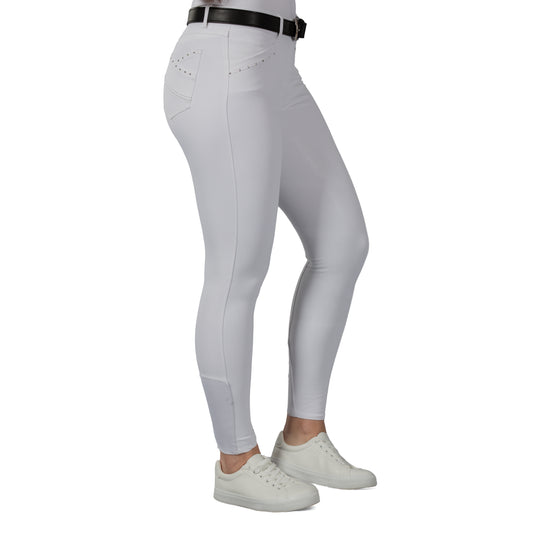 B Vertigo Olivia Womens Silicone Full Seat Breeches image 