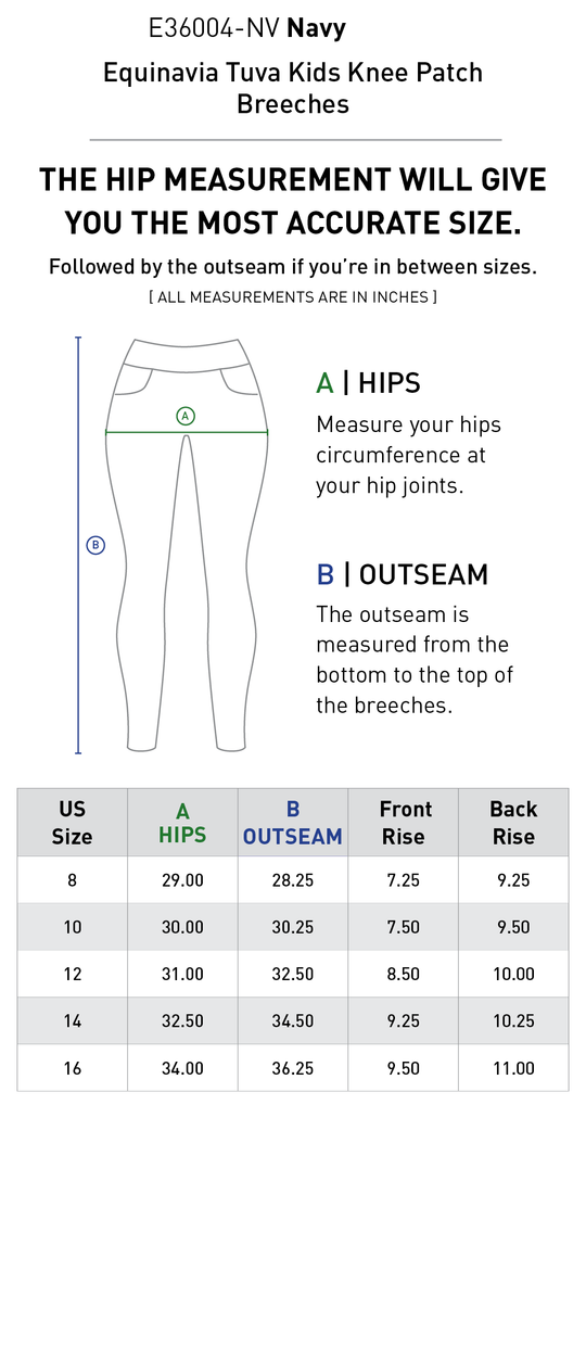 Size chart: Kid&