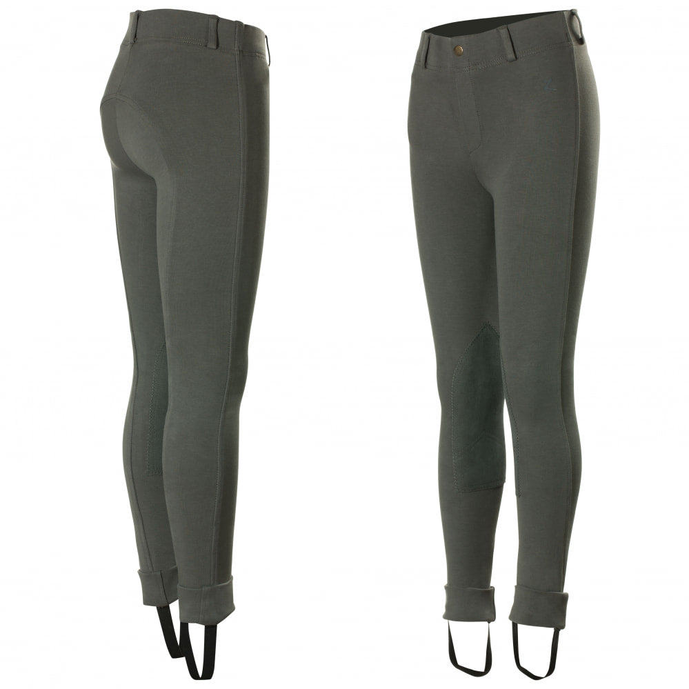 Horze Kids Nora Pull On Knee Patch Jodhpur Breeches image #1
