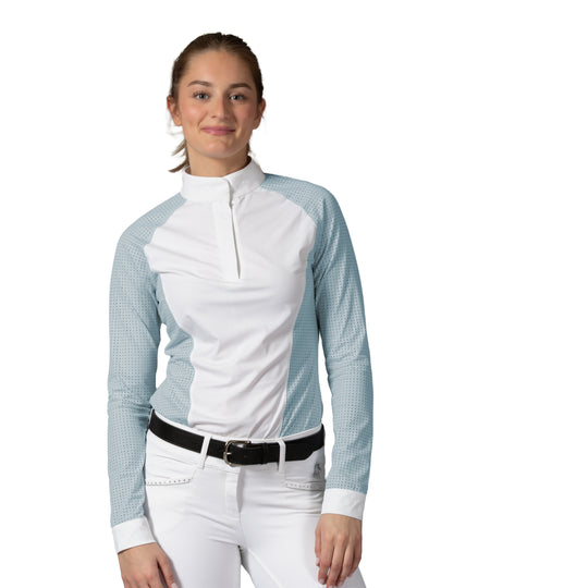 Equinavia Sara Womens Perforated Long Sleeved Show Shirt image 
