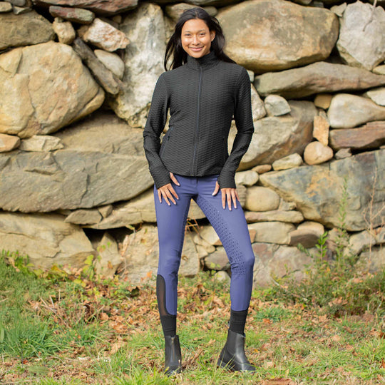 Equinavia Victoria Womens Silicone Knee Patch Breeches image 