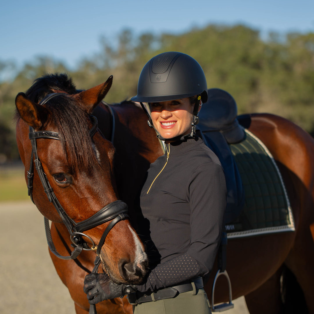 Equinavia Valkyrie Anatomic Dressage Bridle with Rubber Reins image 