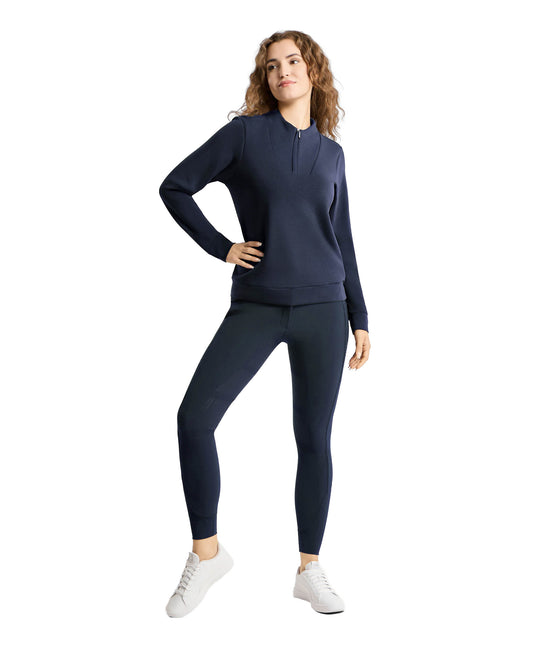 B Vertigo Kareina Womens Ultra Soft Half Zip Sweater image 