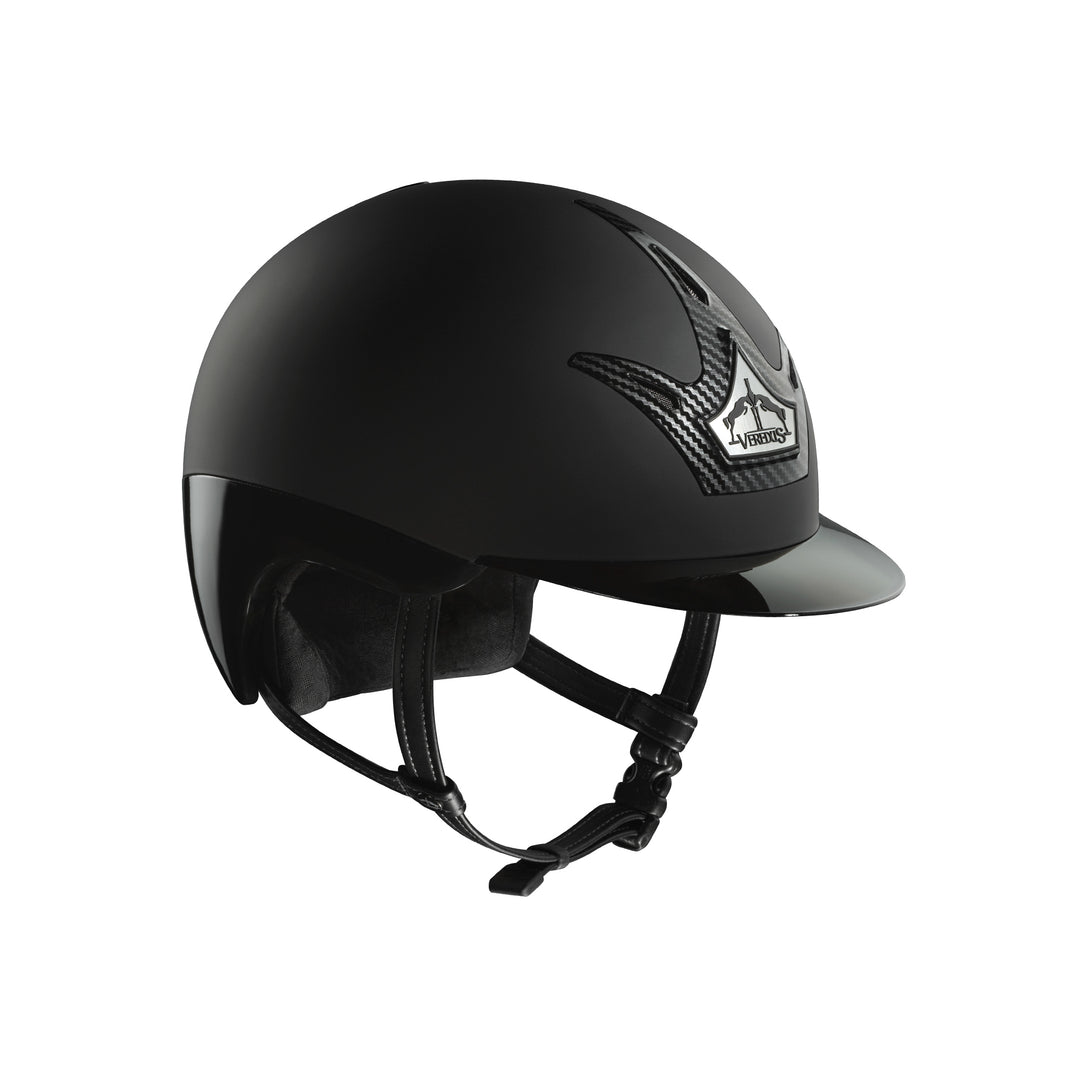 Veredus Vita Carbon Gel GST Matte Riding Helmet with Standard Visor image 