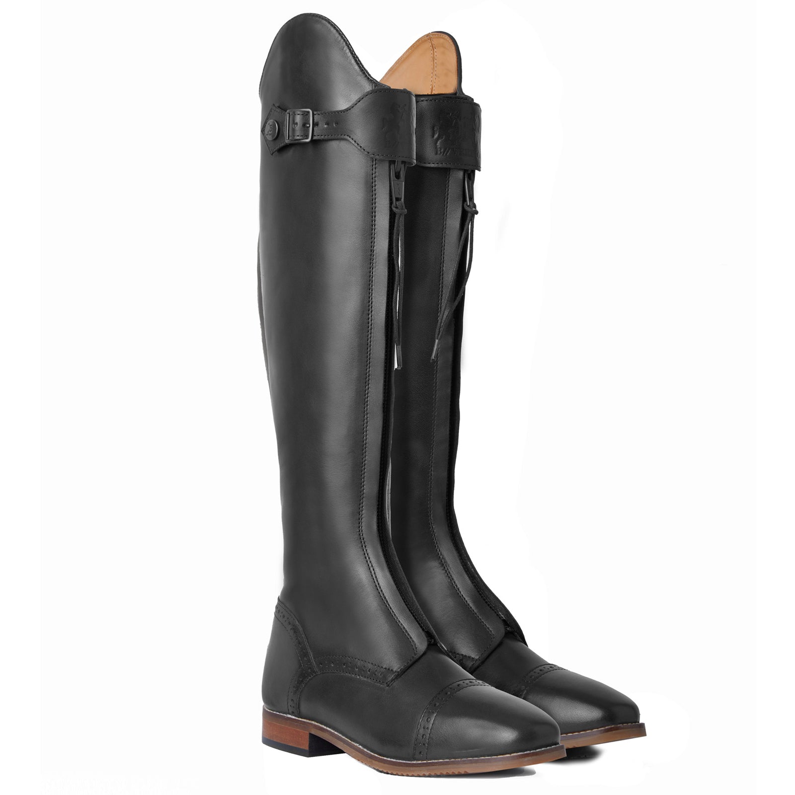 B Vertigo Canopus Front Zip Tall Boots image #1