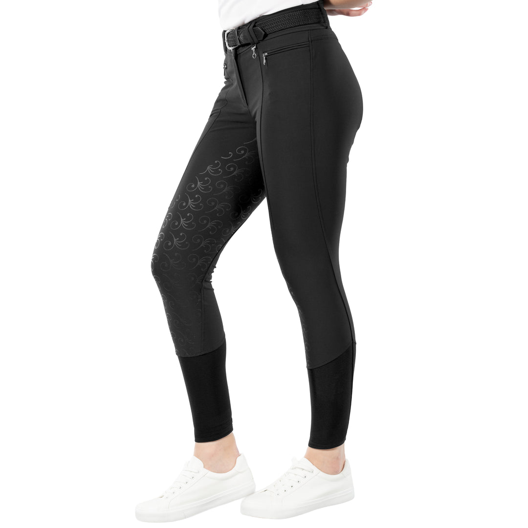 Horze Angelina Womens Silicone Full Seat Breeches image 
