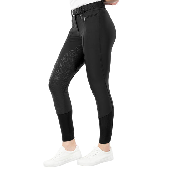 Horze Angelina Womens Silicone Full Seat Breeches image 