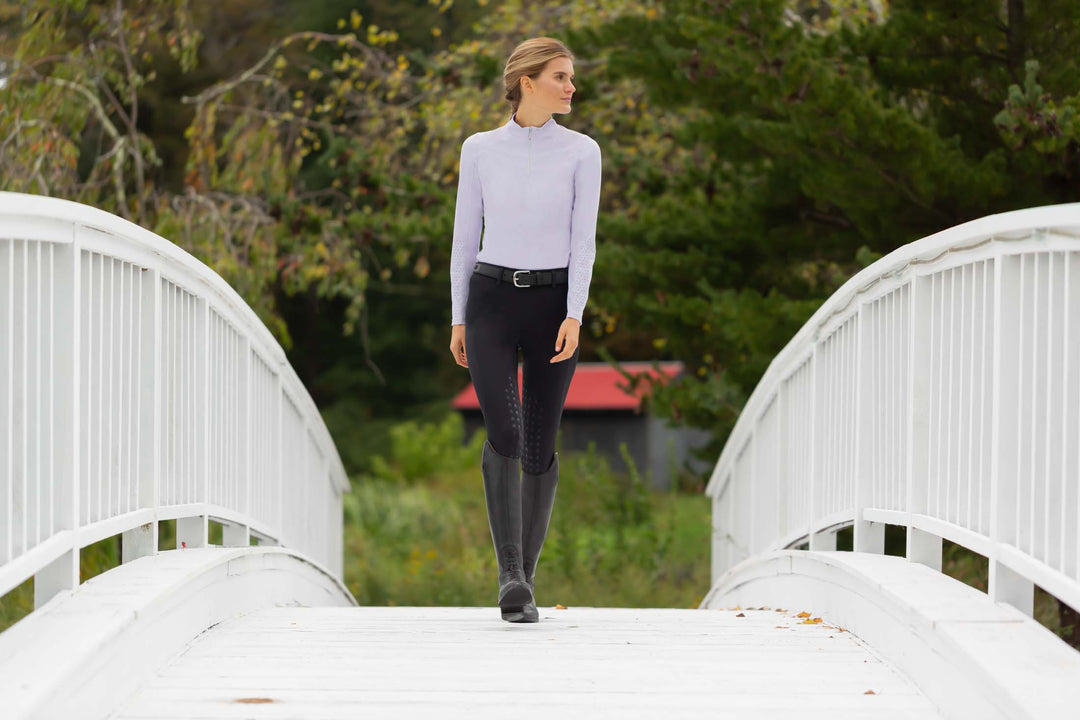 Equinavia Classic Womens Knee Patch Riding Tights image 