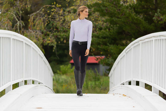 Equinavia Classic Womens Knee Patch Riding Tights image 