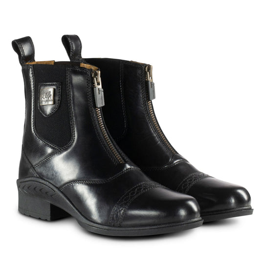 B Vertigo Saturn Womens Front Zip Jodhpur Boots image 