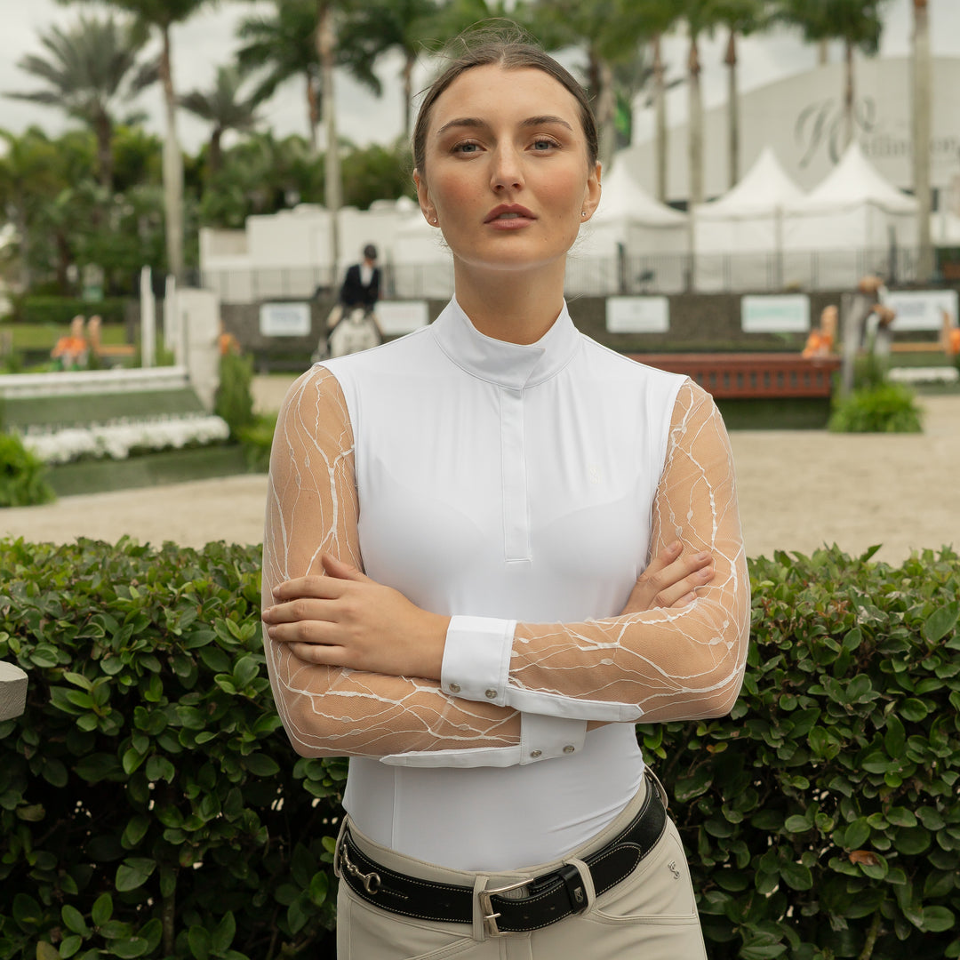 Tredstep Ireland Monaco Air Womens Long Sleeve Show Shirt image 