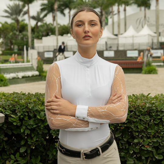 Tredstep Ireland Monaco Air Womens Long Sleeve Show Shirt image 