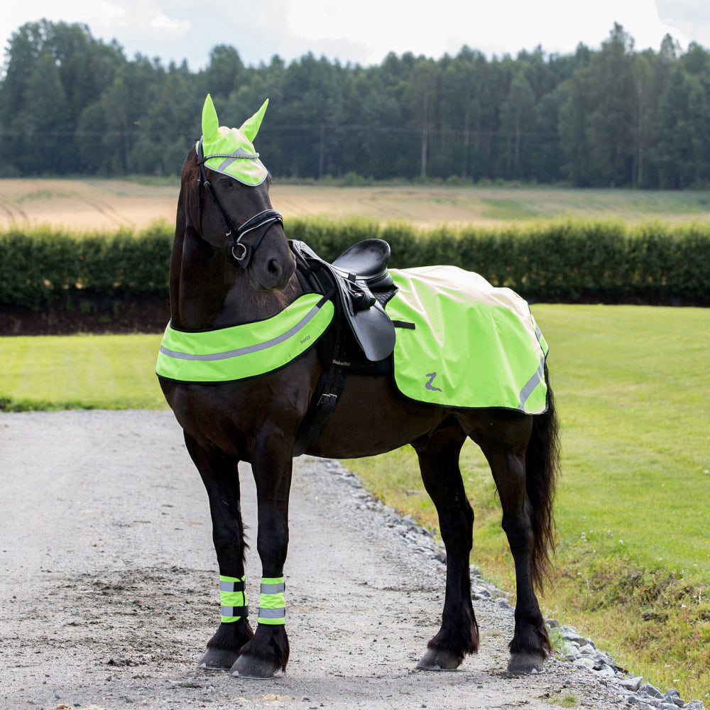 Horze Reflective Leg Wraps For Horse-Pair image 