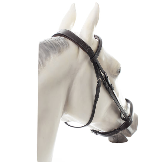 Equinavia Valkyrie Wide Noseband Hunter Bridle with Reins image 
