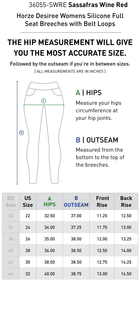 Size chart: Women&